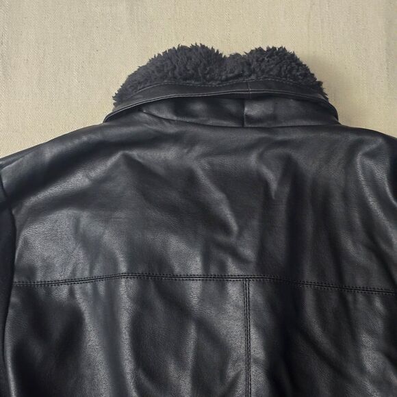 Jack Black Faux Leather Zip-Up Jacket | Women’s Size Small | Stylish Moto Jacket - Picture 9 of 15